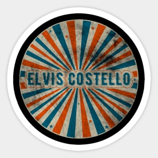 elvis vintage Sticker